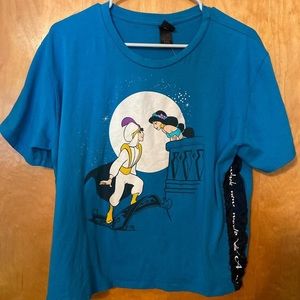 Vintage 90s Disney Alladin & Princess Jasmine A Whole New World Shirt XXL 🧞‍♂️